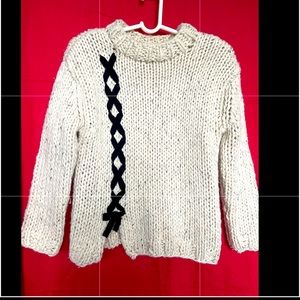 Zara chunky knit sweater small fits medium